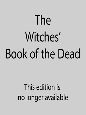 cover image of The Witches' Book of the Dead